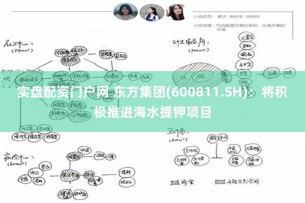 实盘配资门户网 东方集团(600811.SH)：将积极推进海水提钾项目