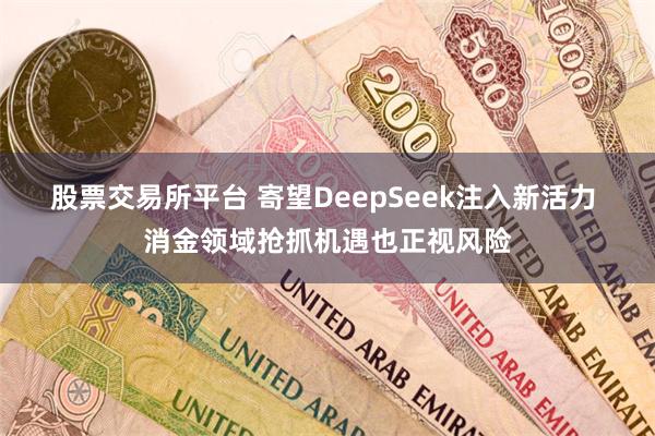 股票交易所平台 寄望DeepSeek注入新活力 消金领域抢抓机遇也正视风险